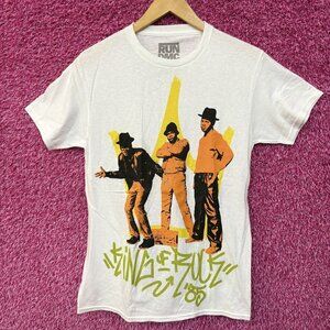 Run DMC King of Rock 85' Rap tee size small